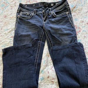 Miss Me Jeans Charcoal/Black